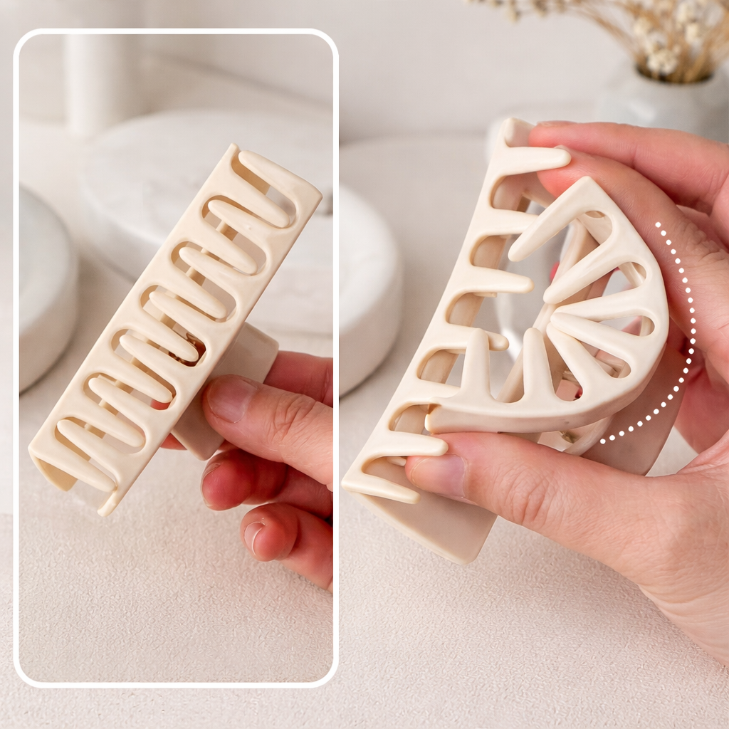 Flexible Square Hair Clip™