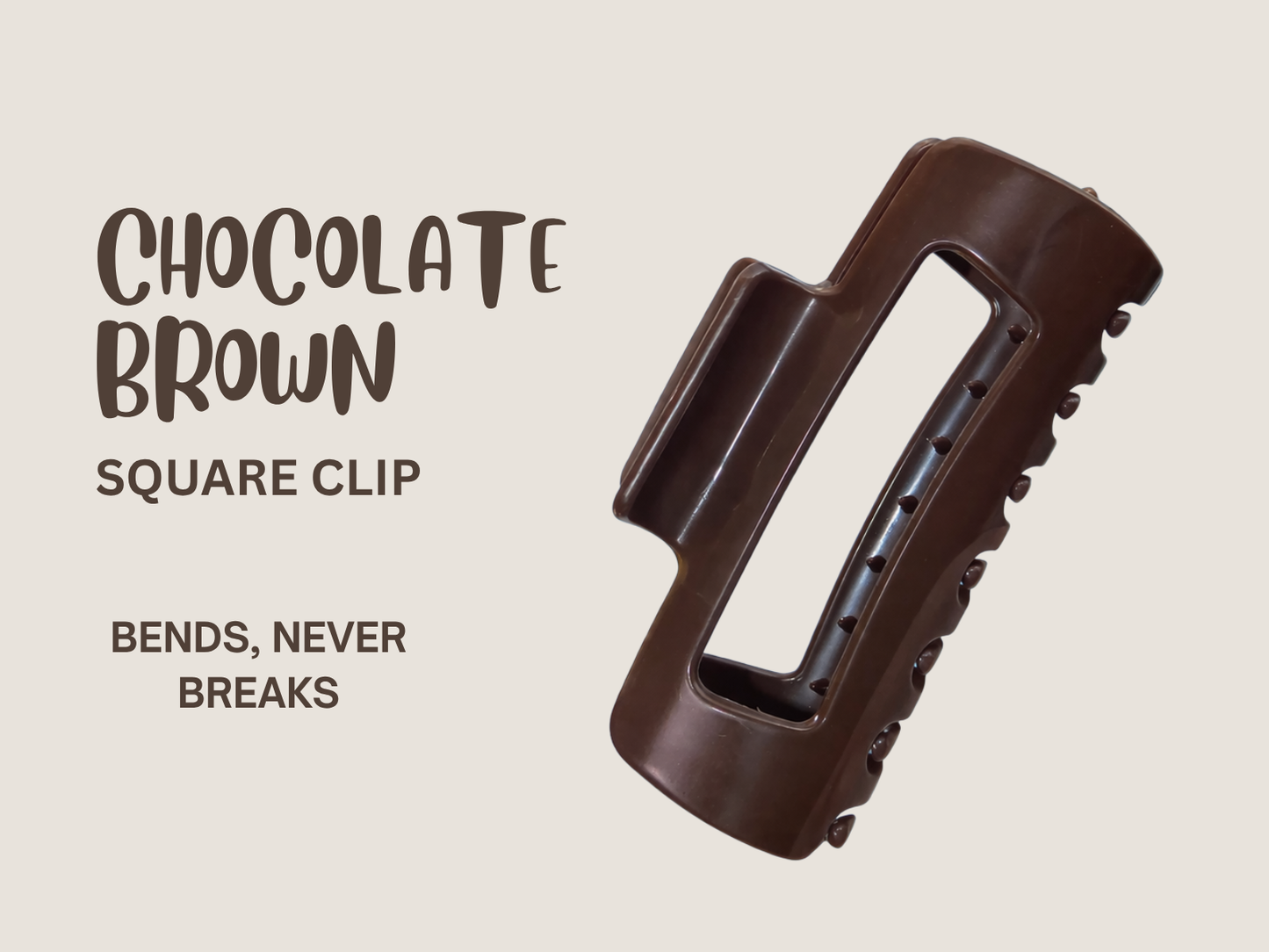 Flexible Square Hair Clip™