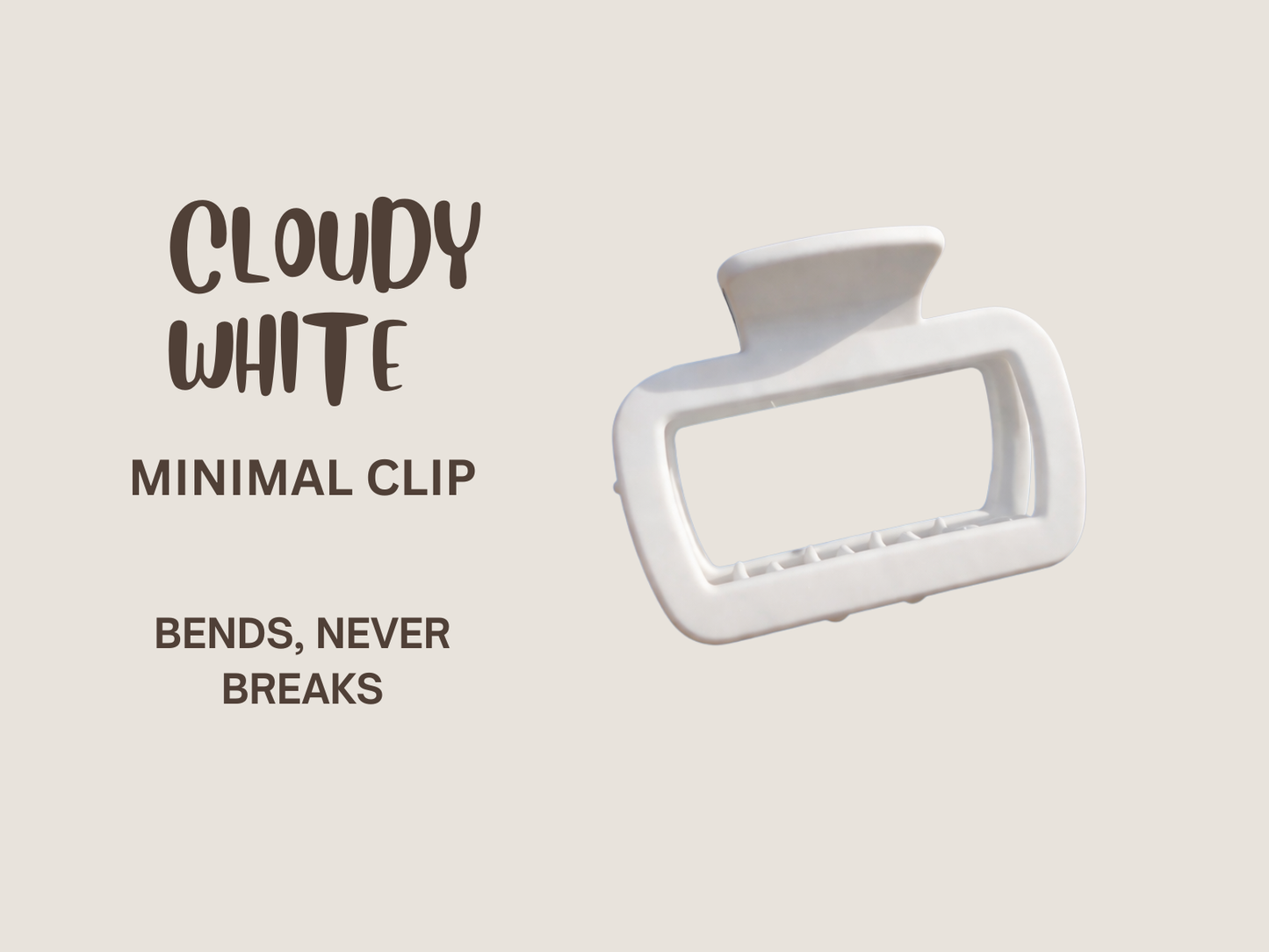 Flexible Minimal Hair Clip™