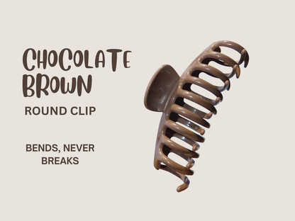 Flexible Round Claw Clip™