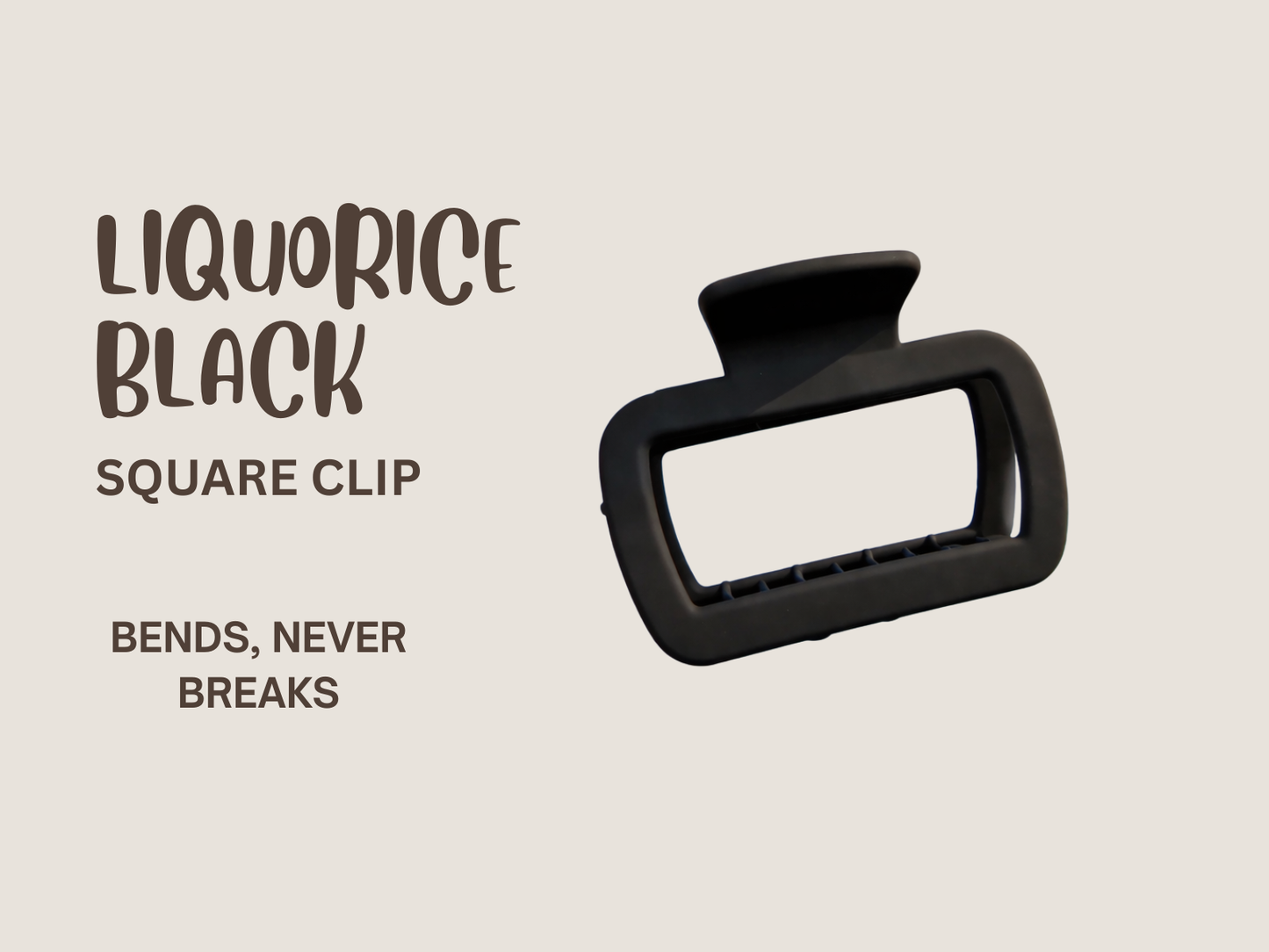 Flexible Minimal Hair Clip™