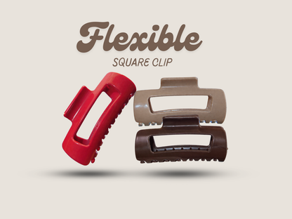 Flexible Square Hair Clip™