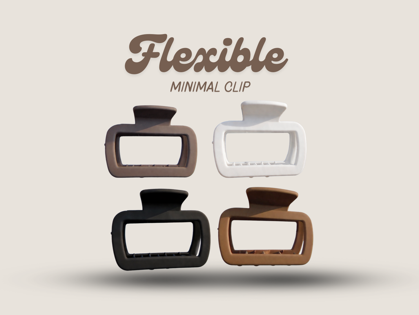 Flexible Minimal Hair Clip™