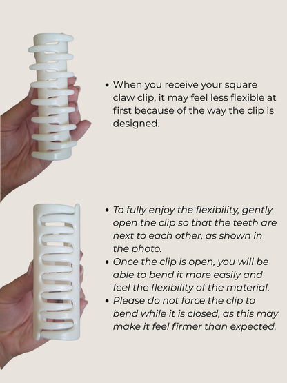 Flexible Square Hair Clip™